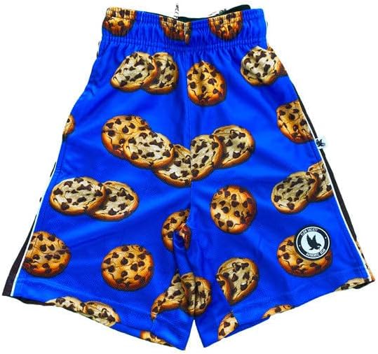 Flow Society Big Cookie Flow Boys Athletic Shorts-Lacrosse-Gym-Sports-Activewear-Patterned-Youth Apparel-Lacrosse Gear