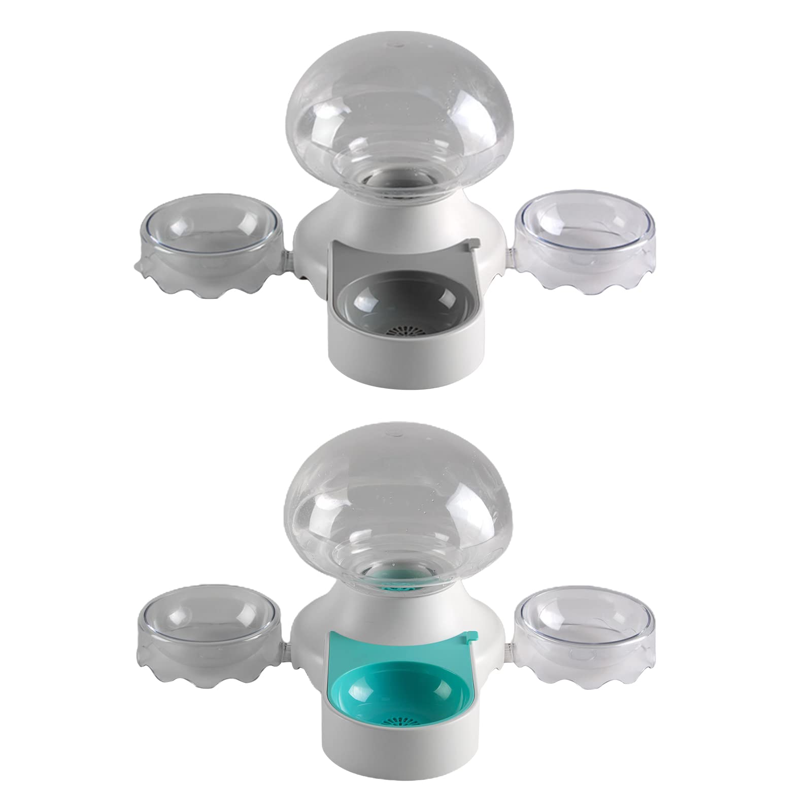 Fuente de agua para gatos, silenciosa, 2100 ml, dispensador automático de agua para mascotas, dispensador de agua para perros y mascotas, dispensador automático de agua para mascotas pequeñas,