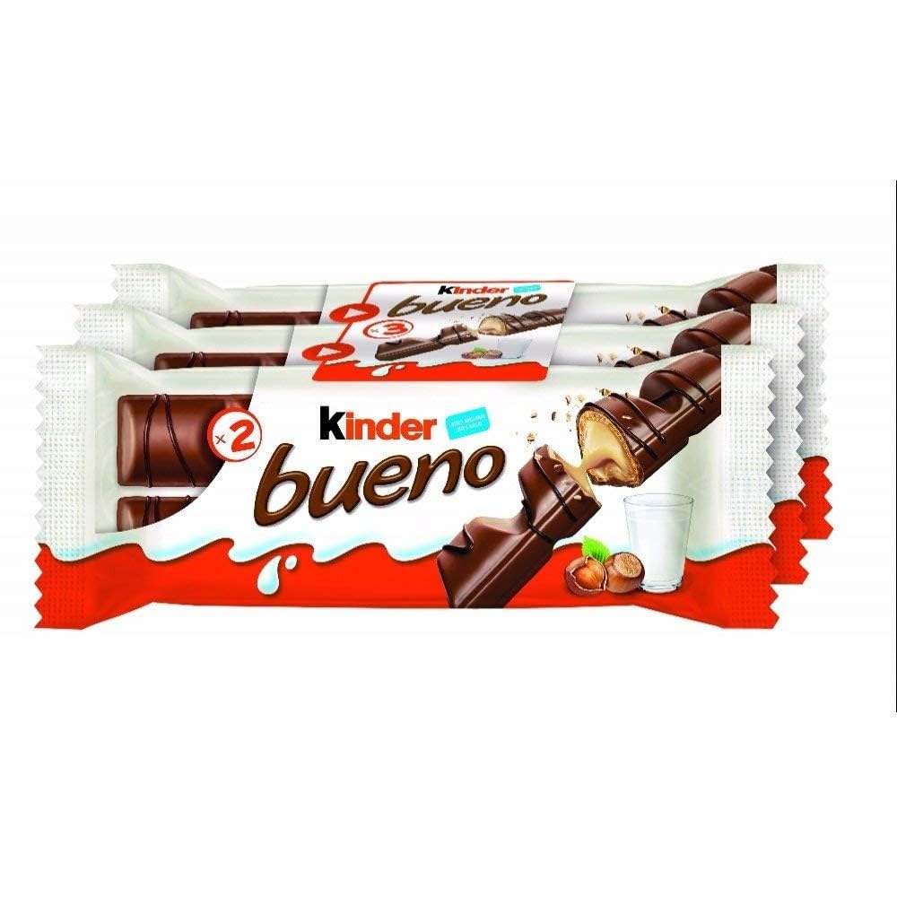 See full amazon price history chart for Kinder Bueno Milk Chocolate and Hazelnut Cream Individually Wrapped 43g (Pack Of 3) Kinder Bueno Milk Chocolate and Hazelnut Cream Individually Wrapped 43g (Pack Of 3) (B0CZHNB1M9) Amazon Price History, Amazon Price Tracker