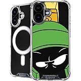 Skinit Phone Case Compatible with MagSafe iPhone 17 - Officially Licensed Looney Tunes Marvin The Martian Design