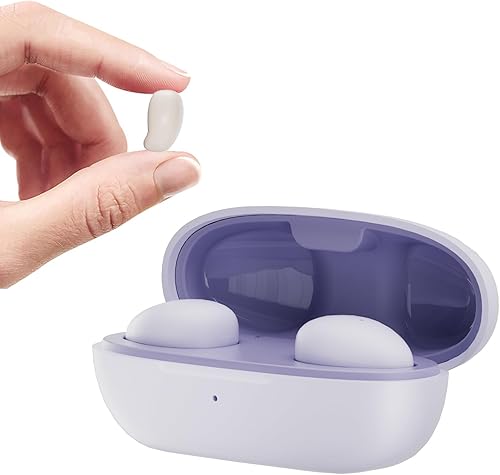 Auriculares para dormir de lado, auriculares invisibles para dormir, discretos, pequeños, pequeños, invisibles, inalámbricos, Bluetooth 5.3 para