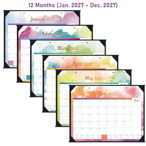 Image of 2027 Calendar - 2027 Desk Calendar Large, Large Desk Calendar 2027