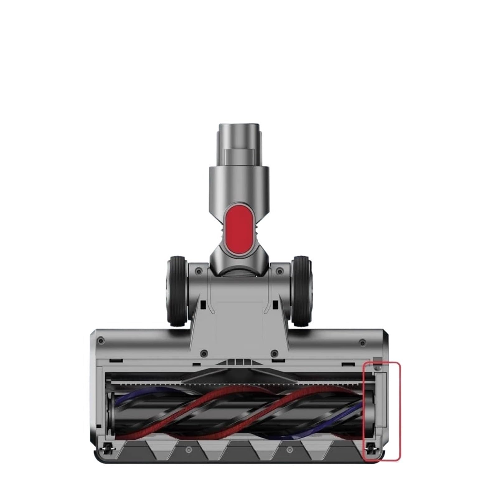 Część zamienna głowicy szczotki do odkurzacza podłogowego z przednimi światłami, kompatybilna z Dyson V7 V8 V10 V11 V15