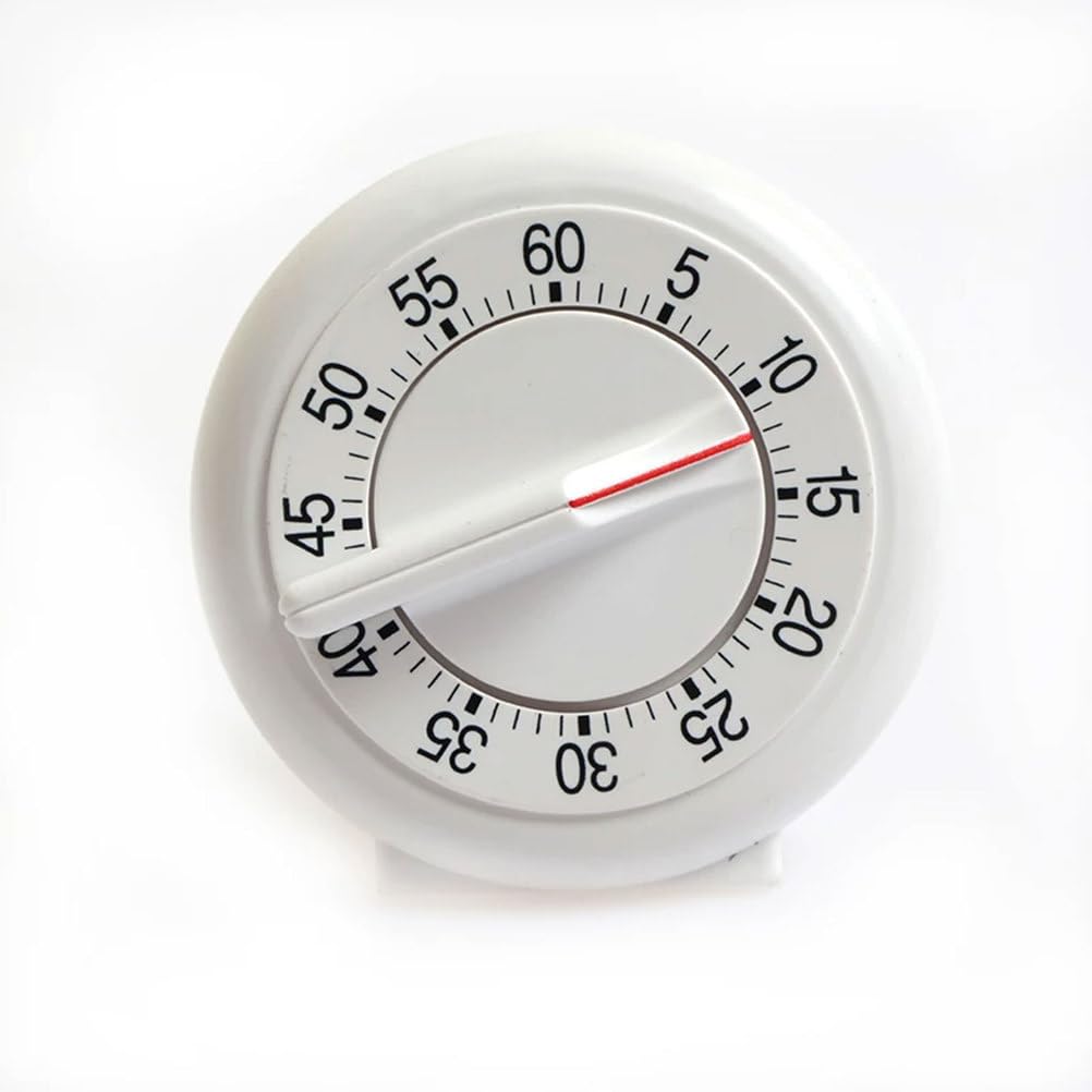 ttnmrc Montessori Visual Mechanical Timer, 60-Minute Countdown Timer for Kids, No Battery Required Classroom Kitchen Timer