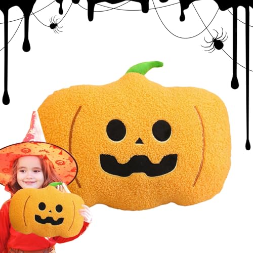 Animal en peluche Halloween : le doudou citrouille qui rassure les enfants