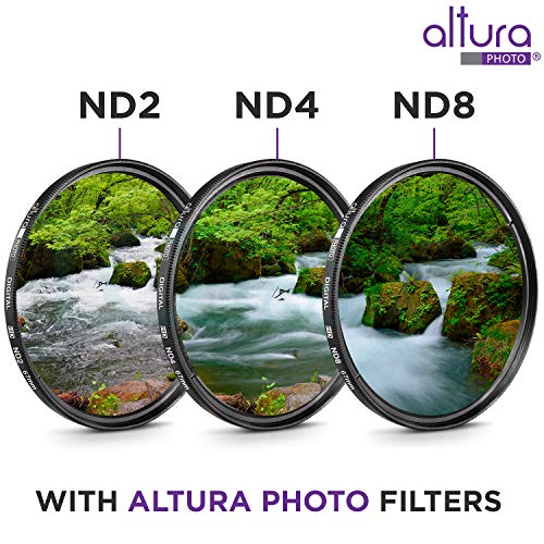 67MM Complete Lens Filter Accessory Kit for Camera Lenses: Includes Altura Photo UV CPL ND4 Filter Kit, Macro Close Up Kit and Neutral Density Filter Set - Thumbnail 4