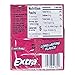 YCNO KOMBOFAN Extra Sugar-Free Chewing Gum Classic Bubble Gum, Long Lasting Flavor, 15 Sticks Each (Pack of 3, Total 45 Sticks)