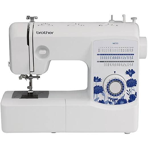 Brother MZ53 Mechanical Sewing Machine with 53 Built-in Stitches, Refurbished (Renewed)
