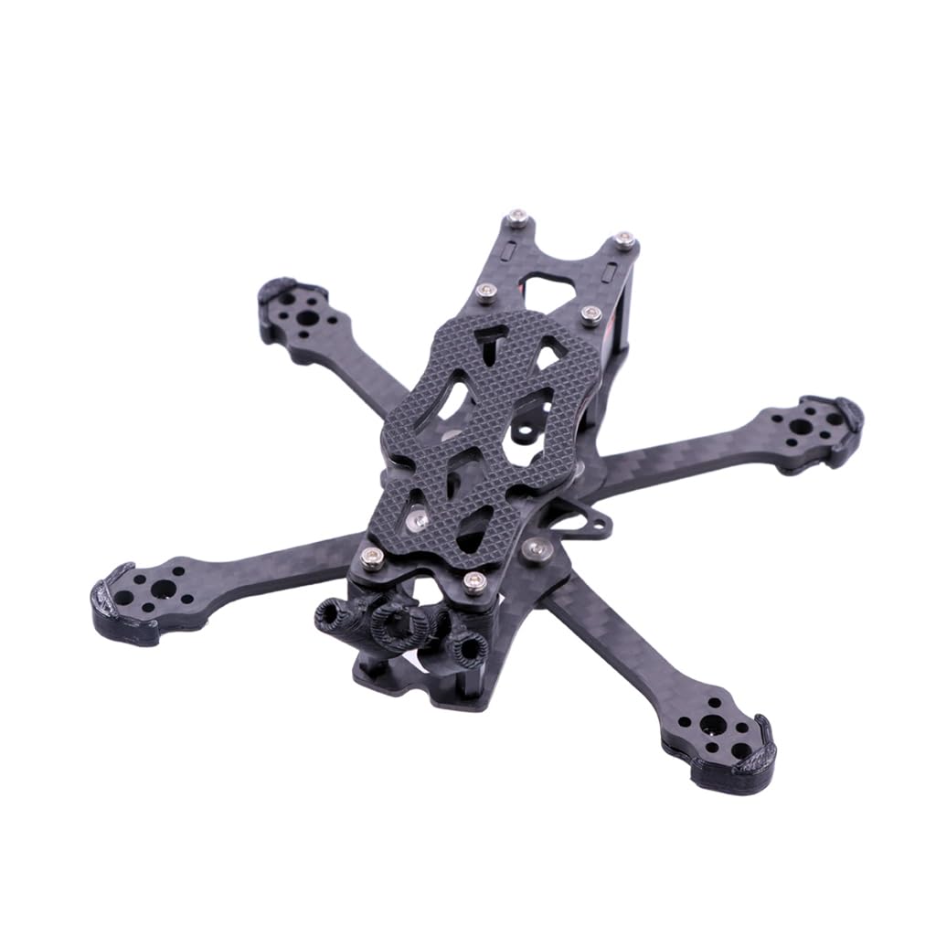FEICHAO APEX 2.5/3inch Frame Kit Carbon Fiber Board Rack Compatible with Polar/Nebula Nano Quadcopter Drone (3inch)