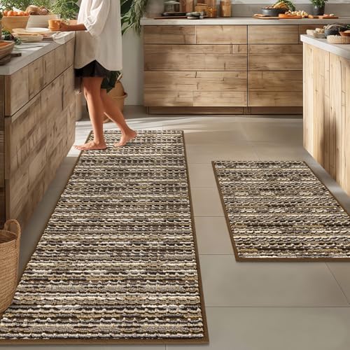 Vintage Kitchen Rug Set 2-Piece