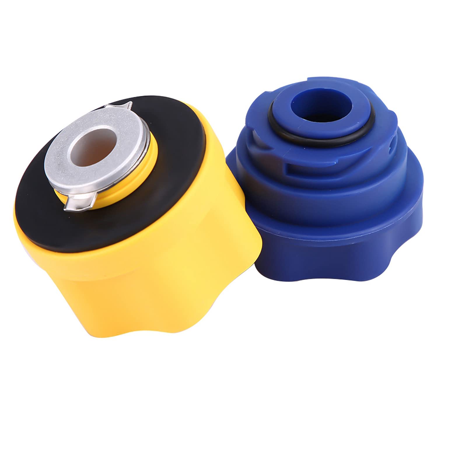 Juego de 10 adaptadores de embudo de aceite para motor de coche, kit de embudo de aceite con tubo de extensión desplazado giratorio, diseño a prueba de derrames para un cambio