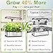 Salad Greens Seed Pod Kit for AeroGarden, iDoo with Red and Green Leaf, Romaine and American Fast, Buttercrunch, Parris Island Lettuce, Spinach - Compatible with All Hydroponics (7-Pod)