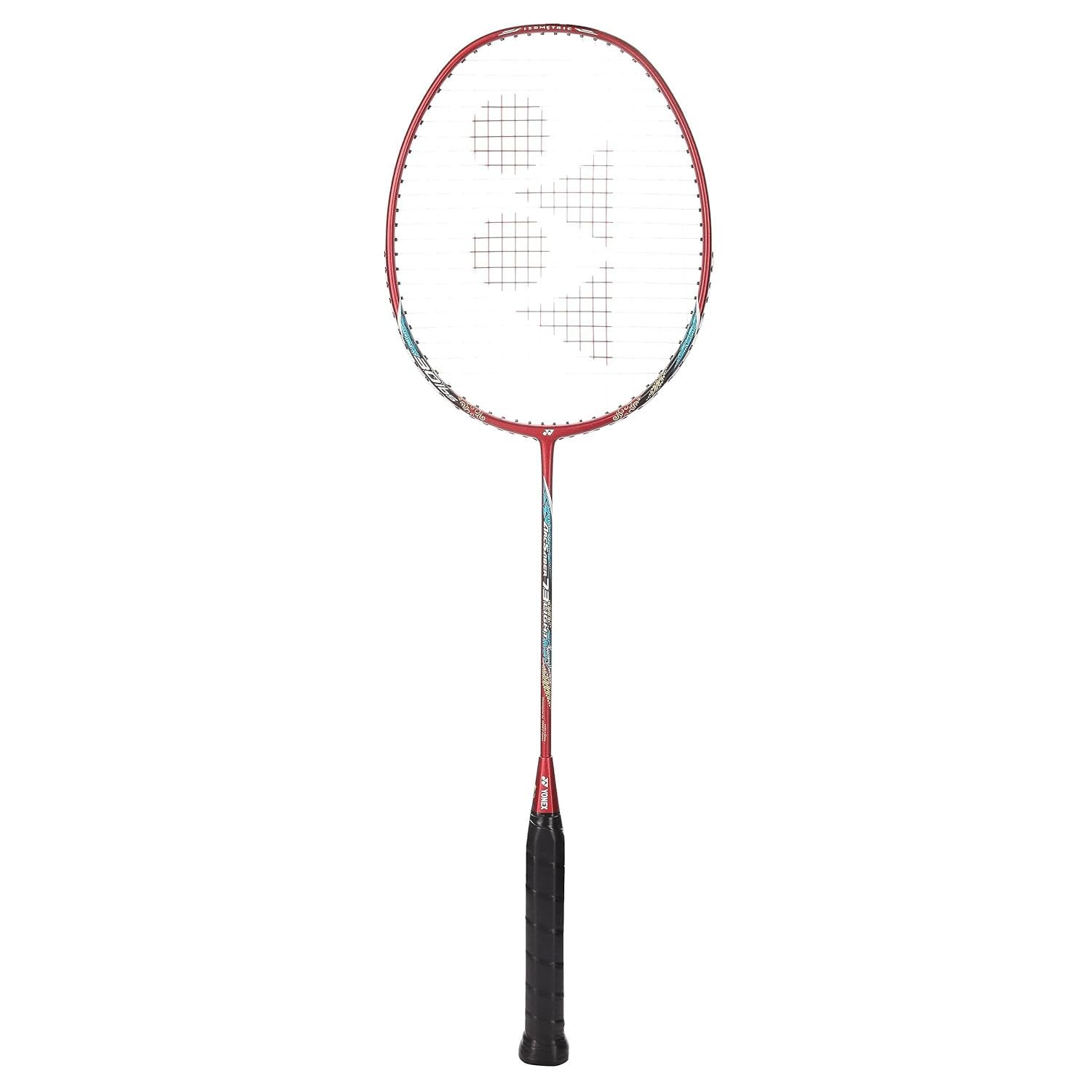 Yonex Graphite Arcsaber 73 Light Strung Badminton Racquet, 5U5 (Ruby Red)