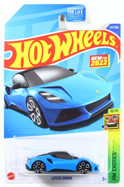 Amazon.co.jp: ホットウィール 2022#247 ロータス エミーラ ブルー