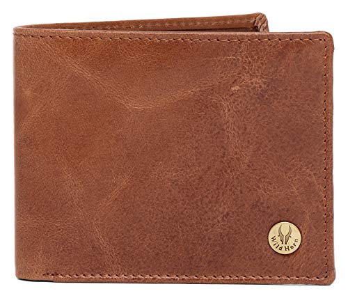 Image of WildHorn RFID Protected Leather Wallet for Men