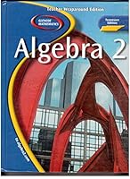 Glencoe Mathematics, Algebra 2, Tennesse Edition, Teacher Wraparound Edition 0078667720 Book Cover