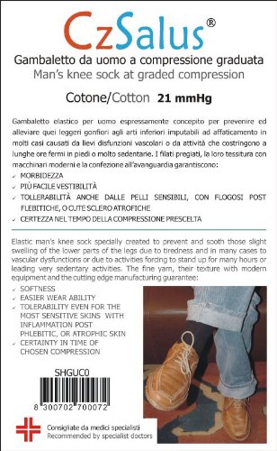 Protège-genou coton homme noir pour soulager la fatigue articulaire