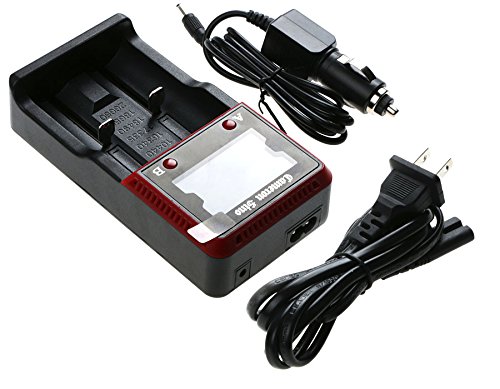 Chargeur de batterie de rechange pour chargeur de batterie 17650, 18350, 18490, 18500, 18650, 25500, 26650, AA, AAA.