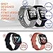 Welltin 2 Pack Bands Compatible with Fitbit Versa / Fitbit Versa 2 / Fitbit Versa Lite for Women Men, Breathable Woven Fabric Strap, Adjustable Replacement Wristband for Fitbit Versa Smart Watch