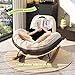NRNQMTFZ Upholstered Recliner,Nursery Rocking Chair,Modern Rocking Chair with High Backrest, Glider Chair for Baby Nursing, for Living Room/Bedroom/Nursery(100 * 101 * 72cm/39.4 * 39.7 * 28.3in)