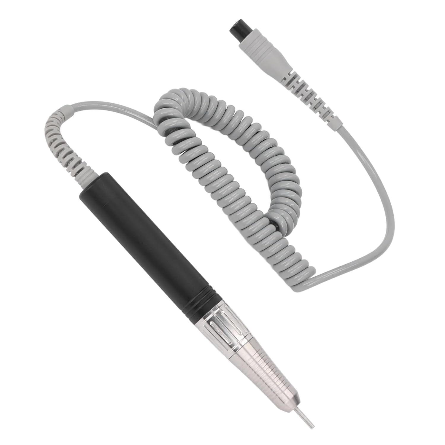 Nail Drill Handpiece Replacement,Adjustable High Speed Quiet Replacement Handle,Nail Drills Handle Machine,for Nail Polishing Machine (Black)