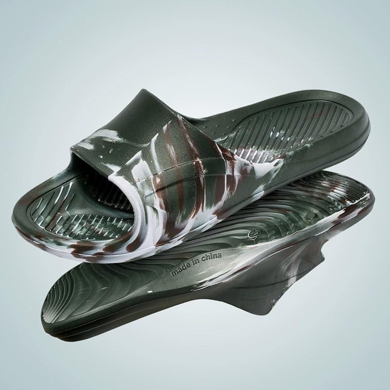 Man Slides Extra Large Size Shower Bathroom House Slippers Plus Men Size2