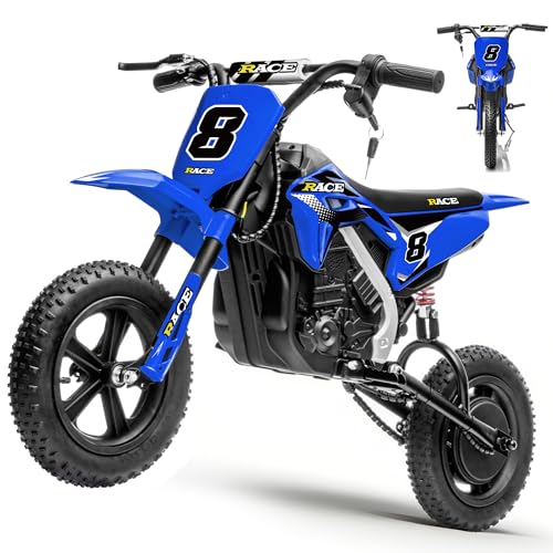 24V Kids Electric Dirt Bike - 250W Electric Motorcycle, 11