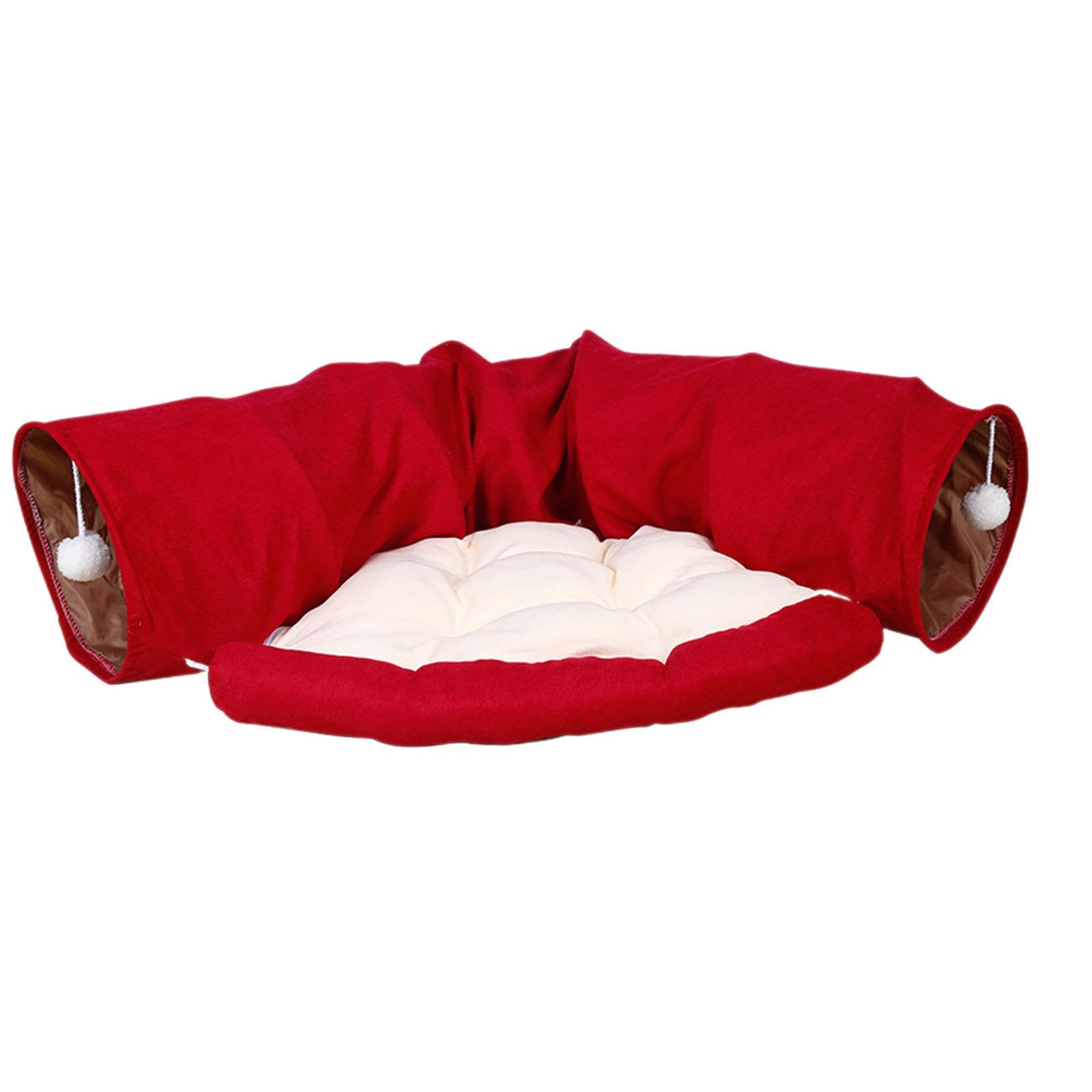 Abri de jeu pour chat et tunnel de jeu interactif pour petit animal
