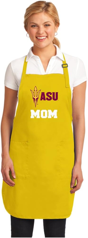 Broad Bay ASU Mom Aprons Arizona State University Proud Mother Apron MADE IN AMERICA
