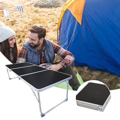 Table pliante en aluminium robuste avec finition haut de gamme durable - 3