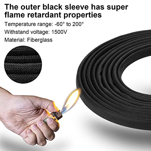Shirbly Solar Panel Extension Cable - 25Ft 8Awg(10Mm²) Solar Panel Wire Twin With Female And Male Connector, Tinned Copper Pv Wire For Home Boat Rv Solar Panel Outdoor (8Awg 25Ft) #TOP1