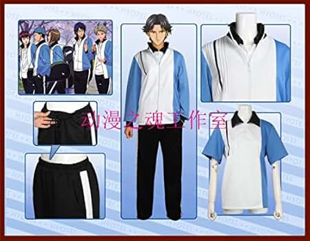 【コスプレ】氷帝学園 制服4点(長袖) Amazon | テニスの王子様 氷帝学園中等部 跡部 忍足 向日 宍戸