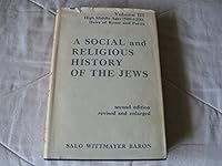 A social and religious history of the Jews volume III B000VIS10M Book Cover