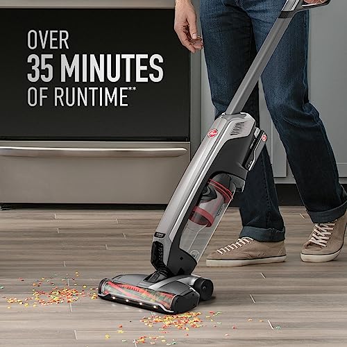 Image of Hoover ONEPWR Evolve Pet Elite Cordless Upright Vacuum Cleaner, Lightweight Stick Vac, for Carpet and Hard Floor, BH53801V, Black (Renewed)