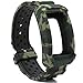 Elespoto para Samsung Gear FIT2 Pro Correa de Silicona Reloj Pulsera Correa de reemplazo Banda para Samsung Gear fit 2 Gear Fit 2 Pro Smartwatch Fitness (Camo)