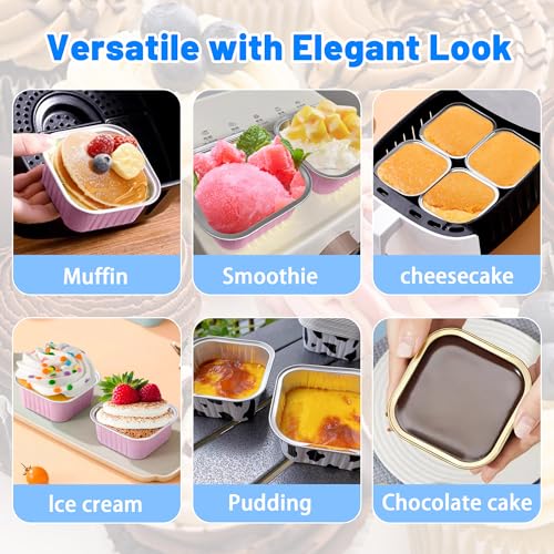 30% Off 60 Mini Baking Molds with Lids & Spoons - Image 5