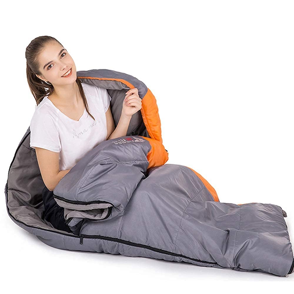Schlafsack Winter Outdoor Erwachsene Camping Schlafsack Dicker Umschlag Typ Schlafsack Kalt Warm Mittagspause Baumwolle Schlafsack Sport & Freizeit