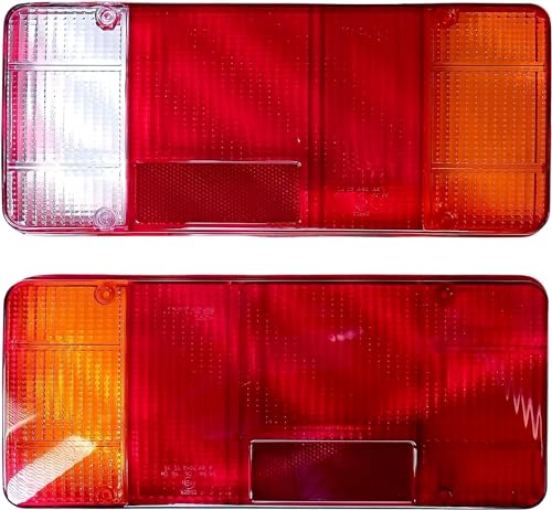 2 x Cabochon de feux arrière pour Renault Master,VW T-5,Iveco Daily Eurocargo I,II,III,Citroen C25 Jumper Jumpy,Fiat Ducato,Peugeot Boxer Pritsche LKW...
