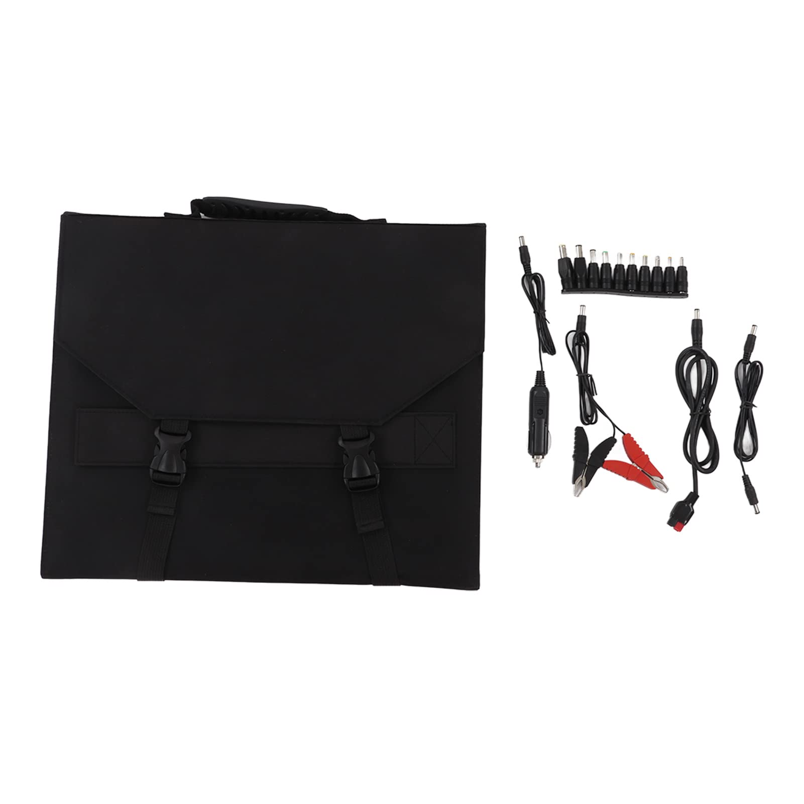 Cargador de Panel Solar, Kit de Paneles Solares de Paneles Solares de 80W Kit con Tela de Tela Oxford, Asegurando una Durabilidad y Rendimiento óptimos para el Trabajo Al Aire o los Vehículos