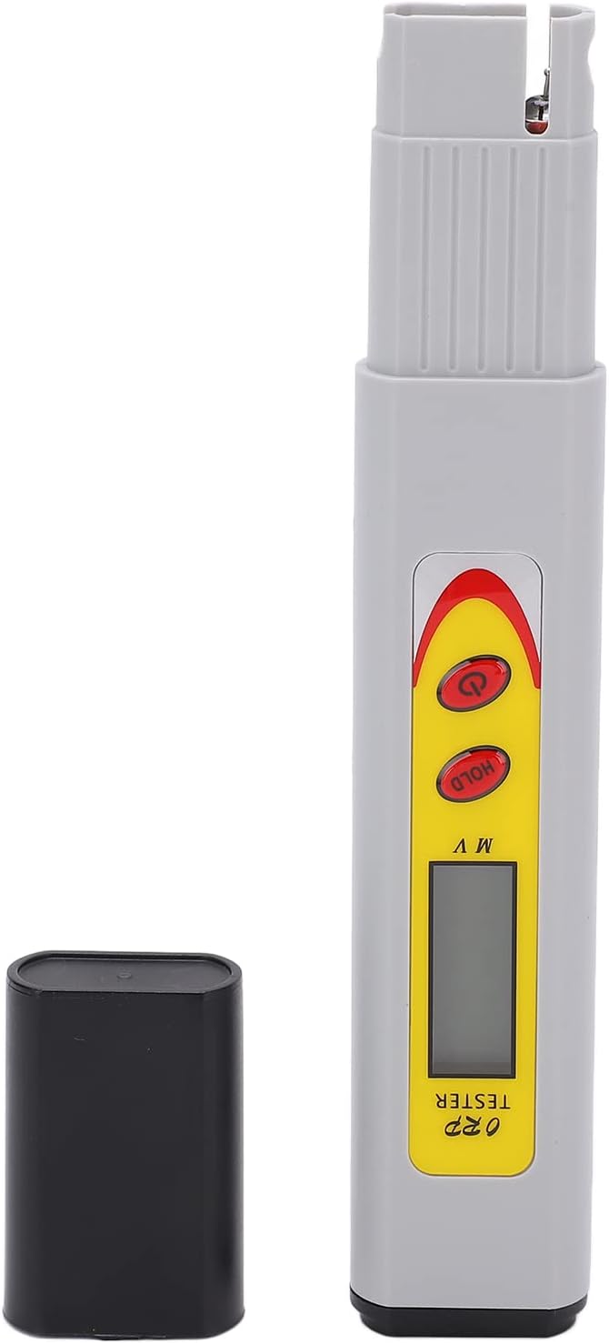 ORP Detection Pen ORP 969, High Sensitivity Water Quality Meter, Exquisite Sturdy Structure, Backlit LCD, for Aquariums, Hydroponics, Pools