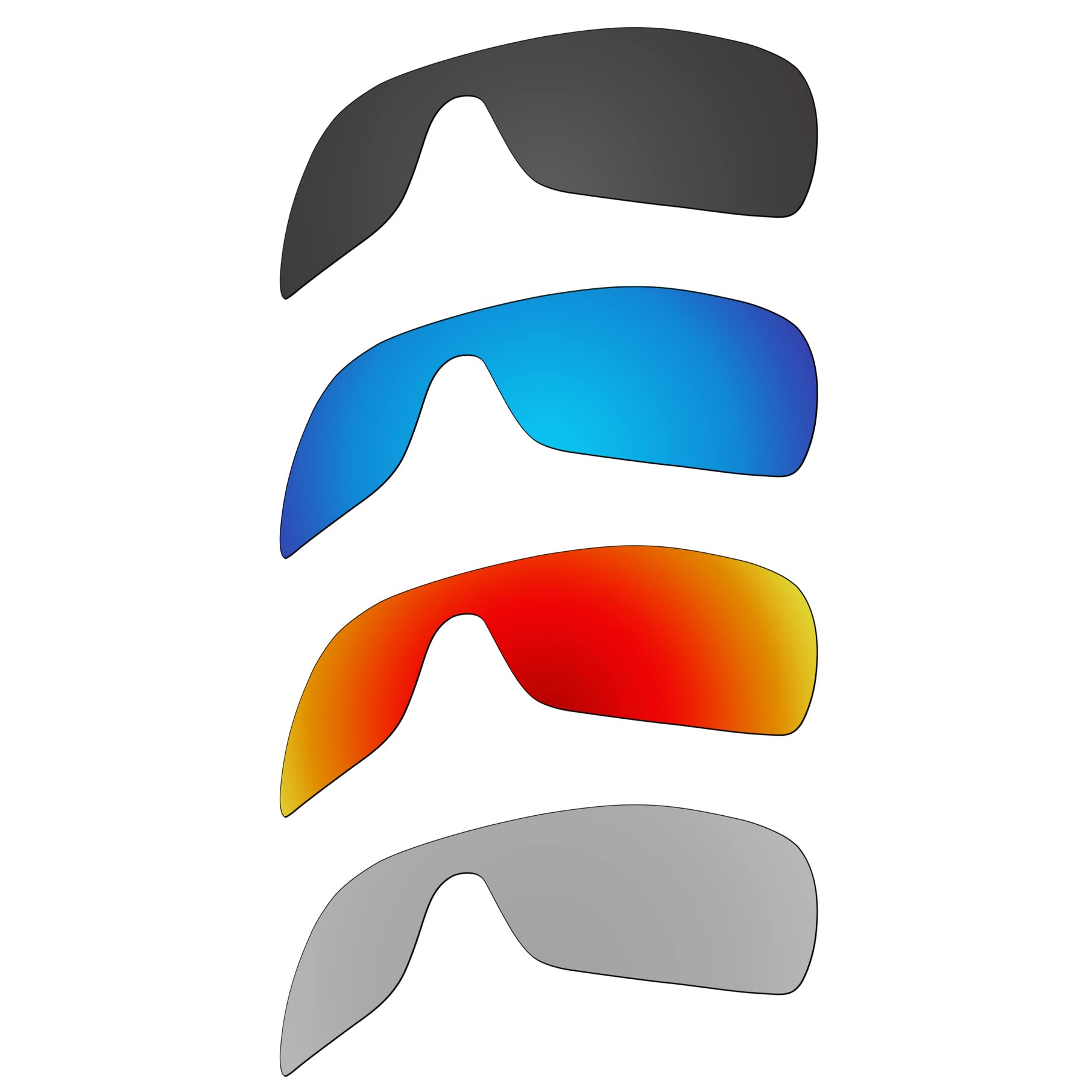 Amazon | [EZReplace] 交換用 レンズ Oakley Riddle サングラス（偏光