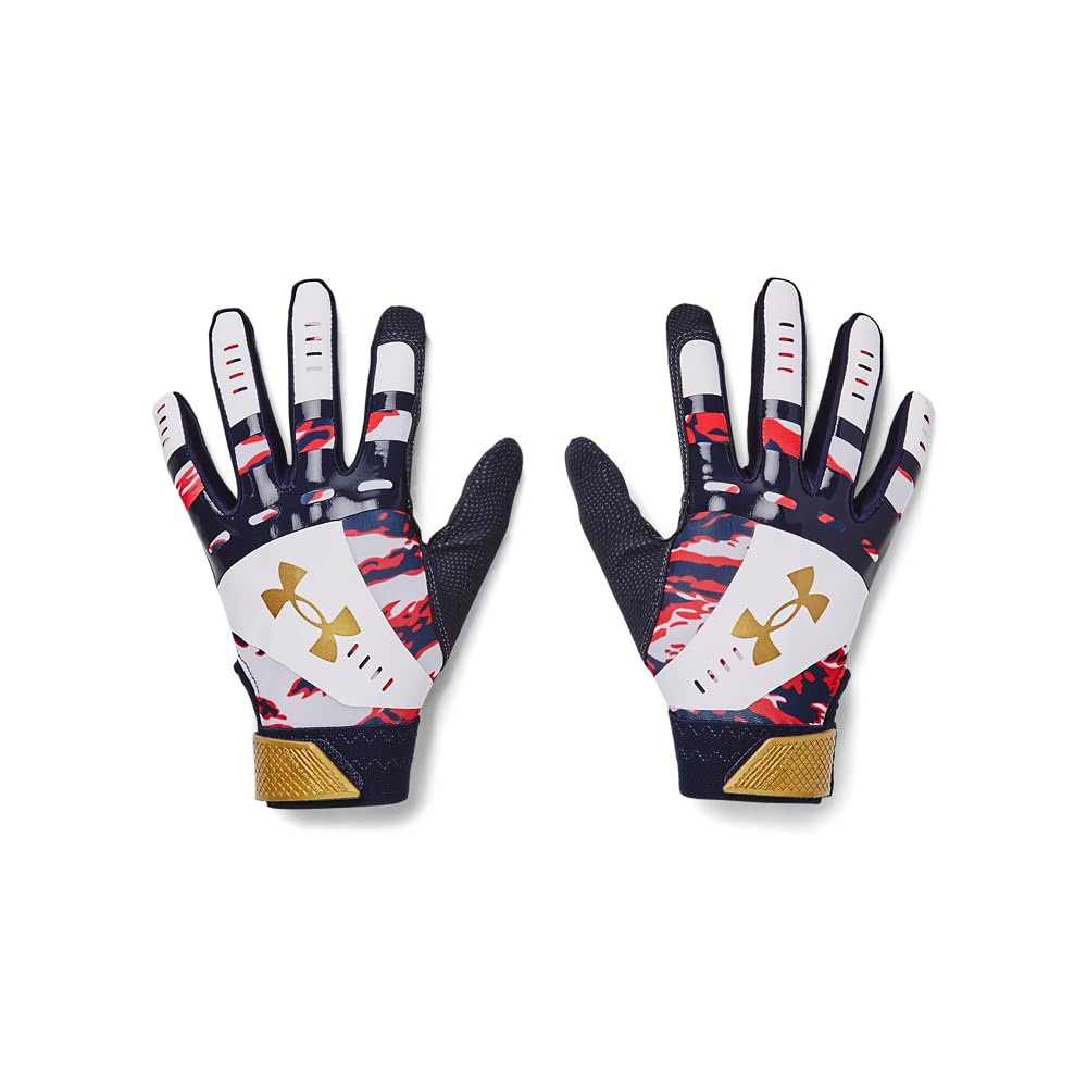 Under Armour Women's (411) Midnight Navy / / Metallic Gold Underarmour-Radarbattinggloves,Colormidnightnavy(411),Size:medium
