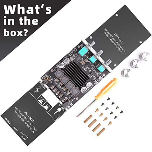 Amplificateur Bluetooth TDA7498E 160W×2 – Carte Audio 2.0 DIY 12-38V – Entrée Bluetooth + AUX + USB – Puissant & Protégé