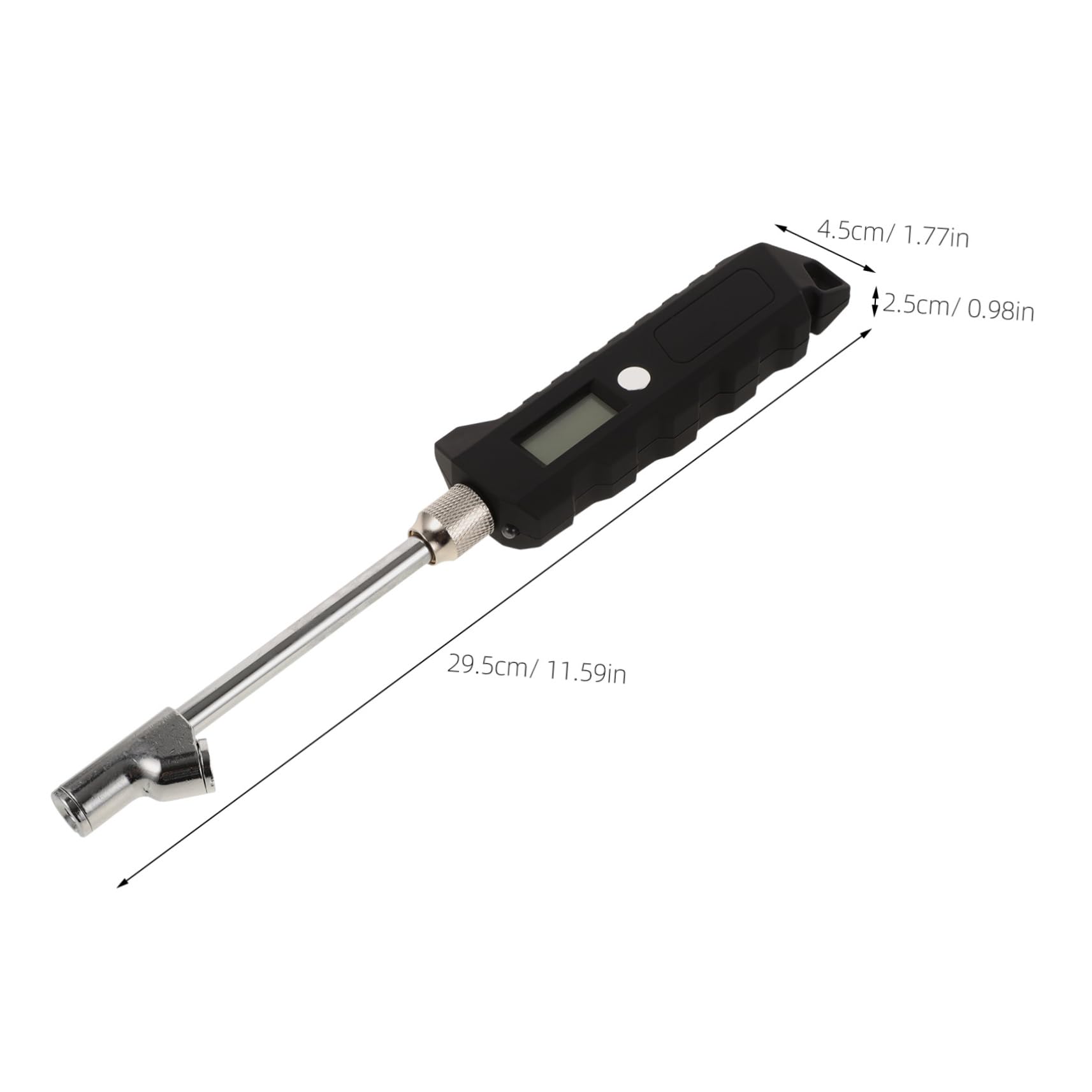 SOLUSTRE 4pezzi Misuratore Di Pressione Pneumatici Digitale Psi Strumento Portatile Per Auto e Camion Display Digitale Manometro Affidabile Per Manutenzione Pneumatici Accessorio Per