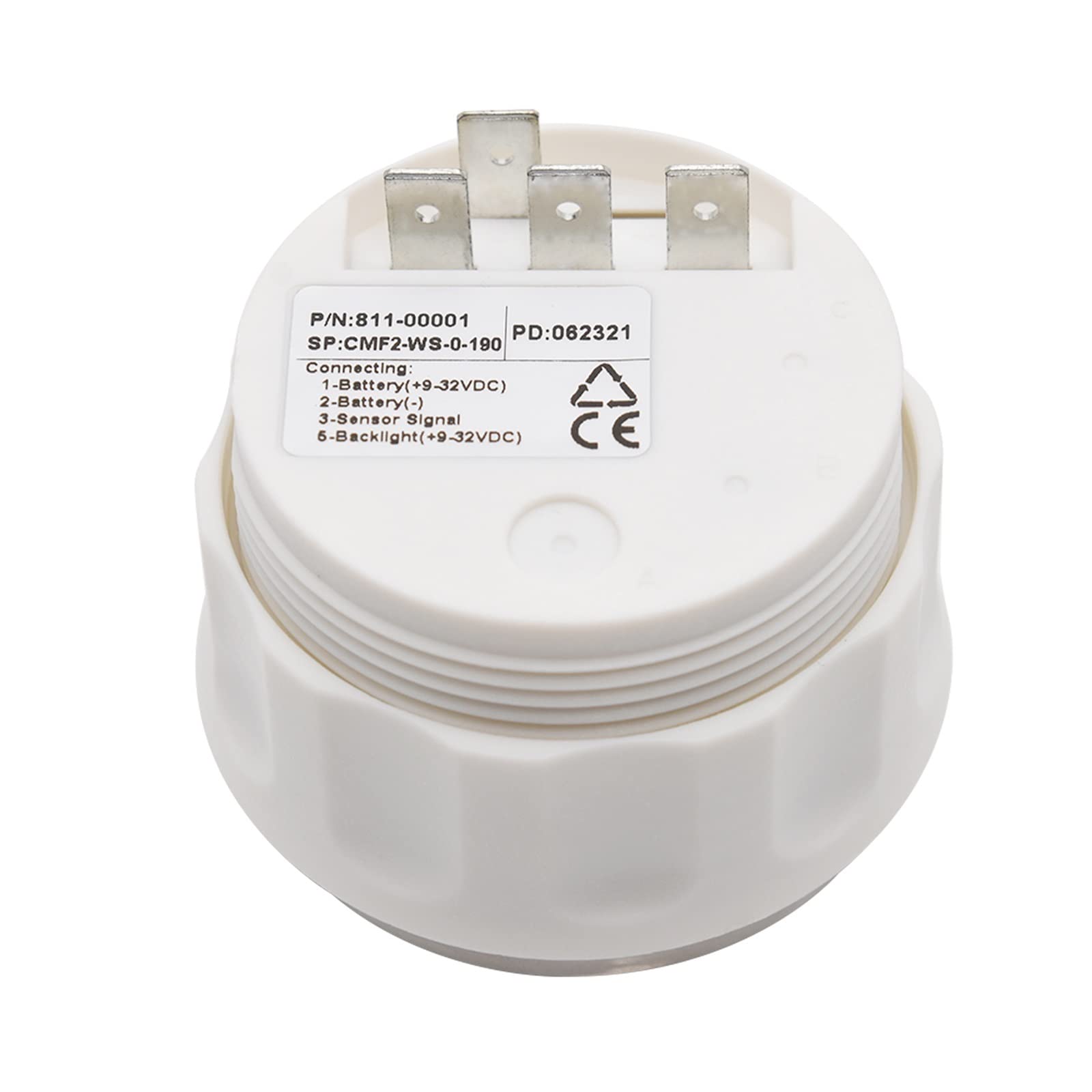 Czujniki poziomu cieczy, 52 mm paliwo kubka na poziomie mocowania samochodu Aluminium 0-190 240-33 Ohm zbiornik oleju Wskaźnik Miernik(WS 240-33ohm)