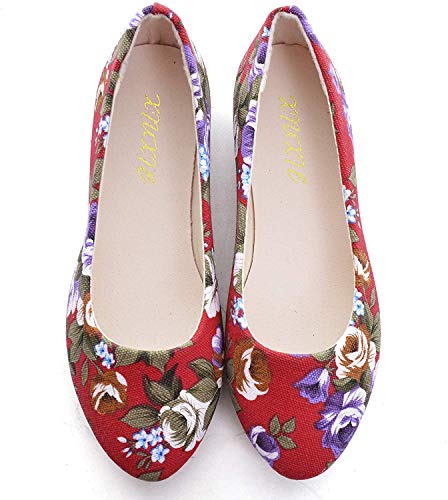 TN TANGNEST Women's Classic Pointed Toe Comfort Flat Shoes Casual Soft Slip On Ballet Flats - Image 3