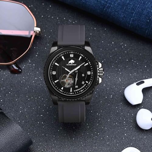 BISONSTRAP Flexibles Uhrenarmband 18mm 20mm 22mm 24mm Silikon, Uhrenarmbänder für Herren und Damen, Schnellverschluss Ersatzbänder Armband – Bild 3