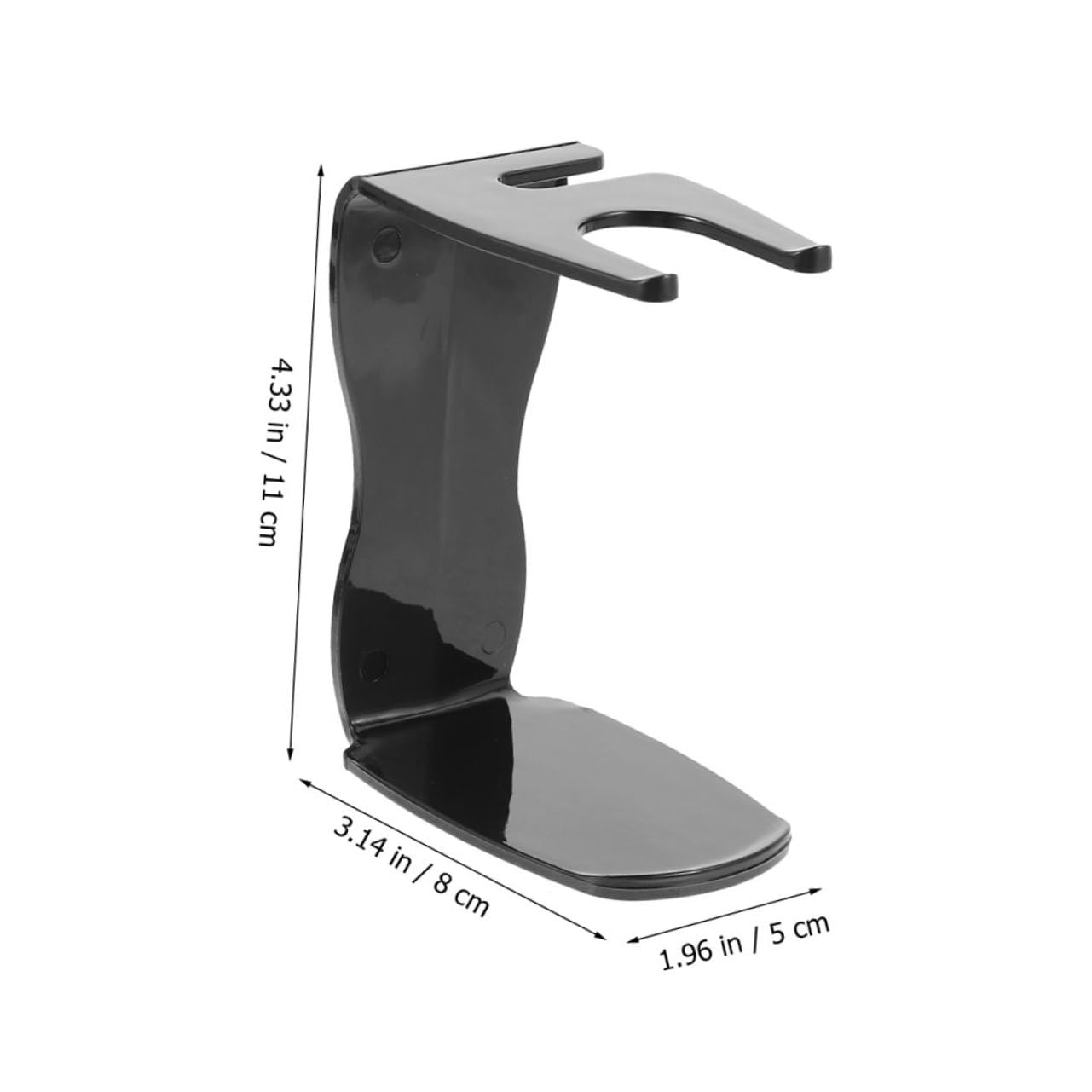 Beavorty Safety Razor Holder Stand 3-piece Shaving Brush Organizer Home Travel Modern Design