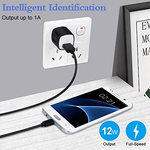 Wall Charger Block, Hootek Usb Plug 5Pack 1A/5V Single Port Wall Charger Box Charging Cube Brick Compatible Iphone 14 13 Pro 12 11 Xs Max X 8 Plus,Ipad,Samsung Galaxy,Lg,Htc,Moto,Android Phone Charger #TOP1