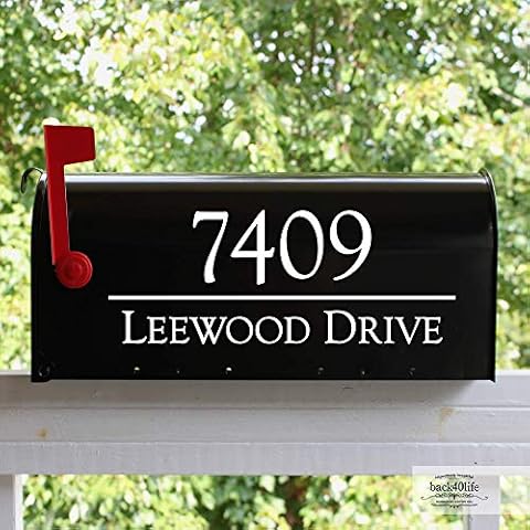 Custom Reflective Mailbox Numbers - Back40Life Cover